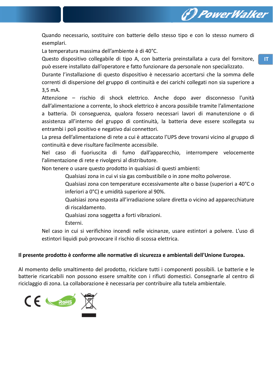 PowerWalker VFD 600 IEC User Manual | Page 35 / 64