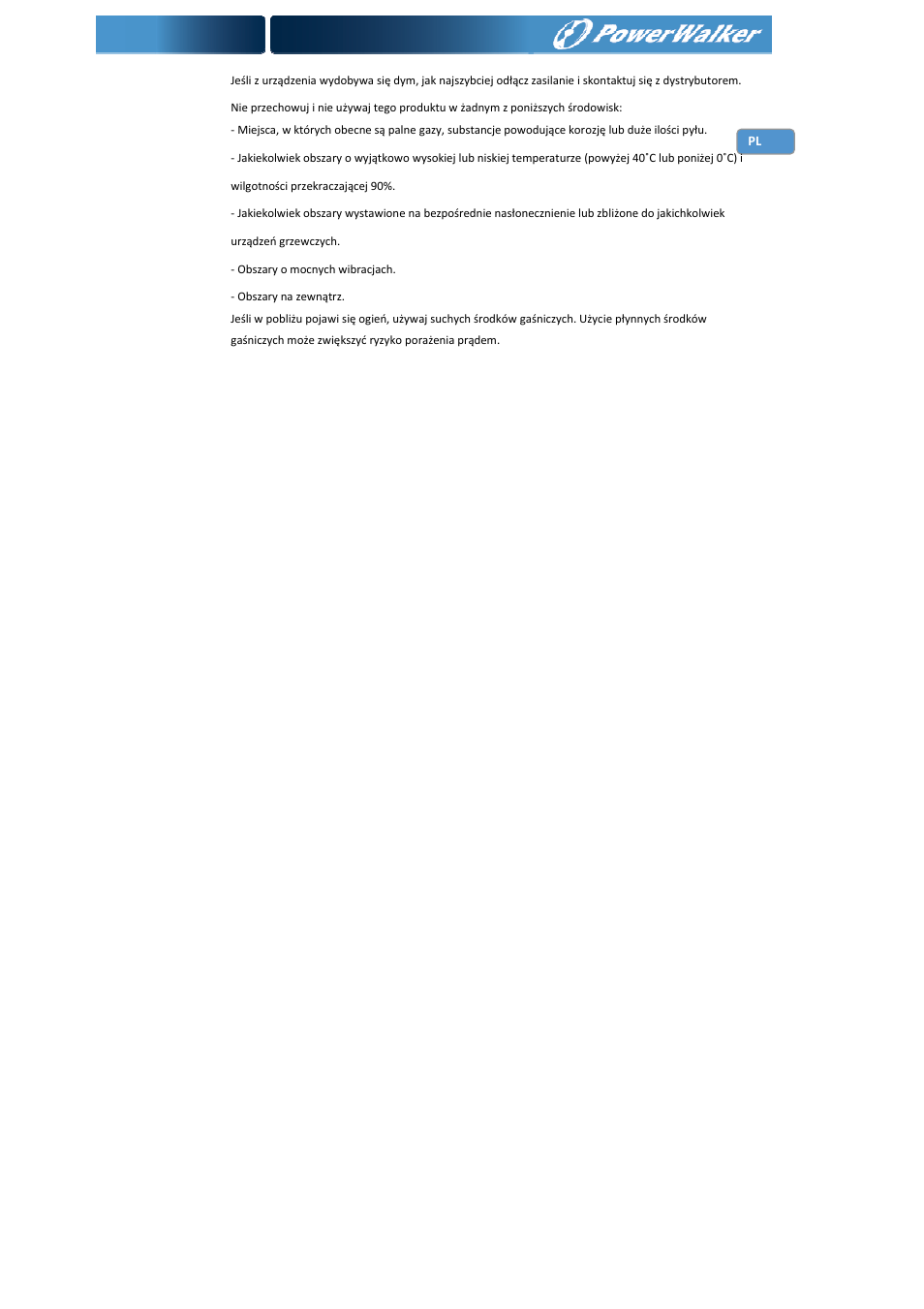 PowerWalker Battery Pack for VI 1000_1500RT LCD User Manual | Page 120 / 155