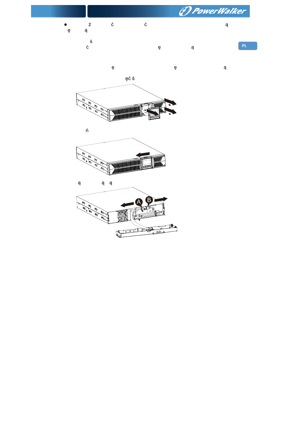 PowerWalker Battery Pack for VI 1000_1500RT LCD User Manual | Page 146 / 155