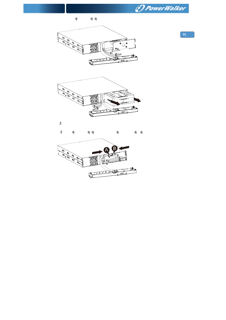 PowerWalker Battery Pack for VI 1000_1500RT LCD User Manual | Page 147 / 155