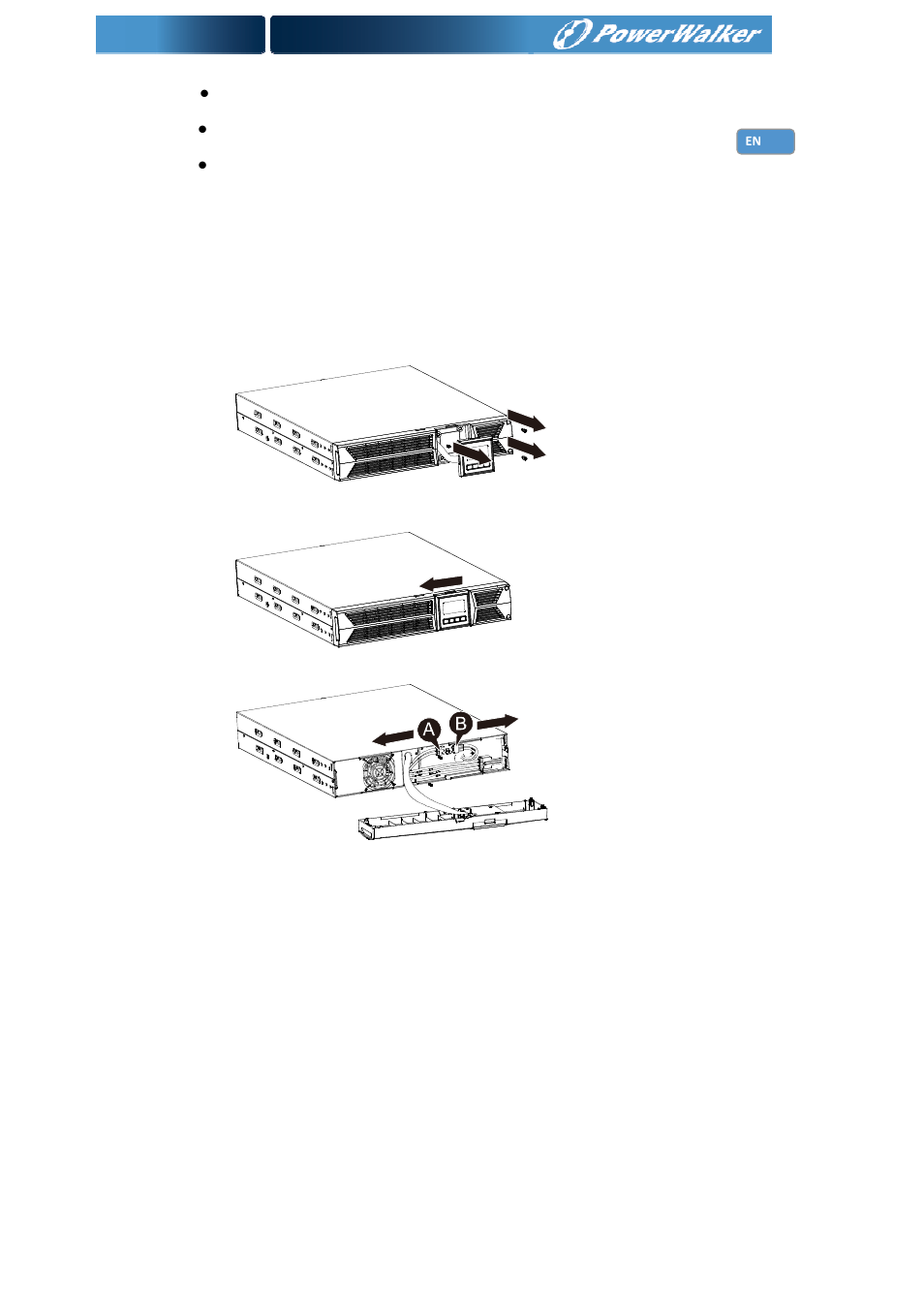 PowerWalker Battery Pack for VI 1000_1500RT LCD User Manual | Page 28 / 155