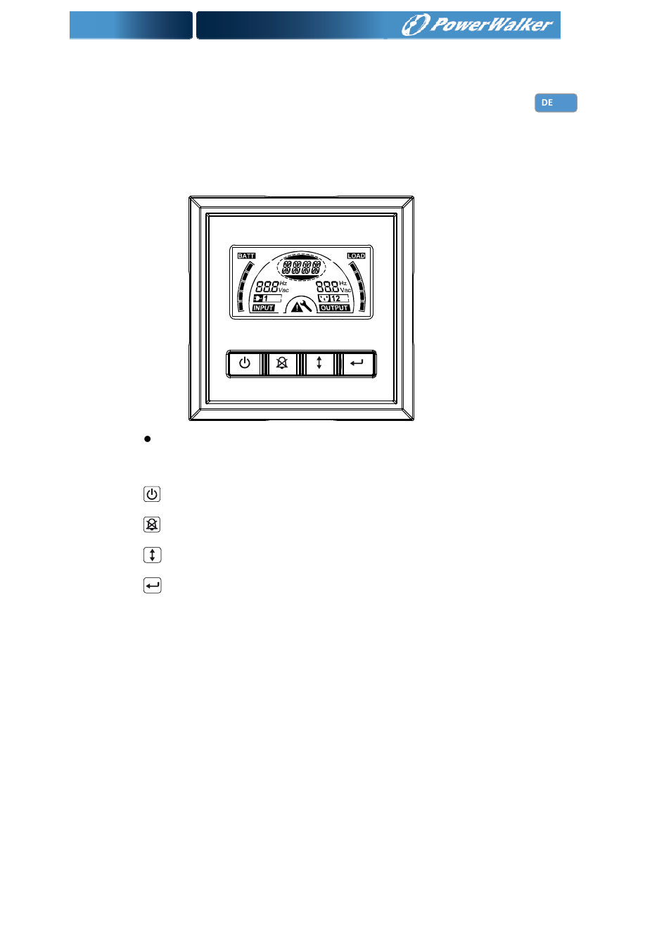 PowerWalker Battery Pack for VI 1000_1500RT LCD User Manual | Page 57 / 155