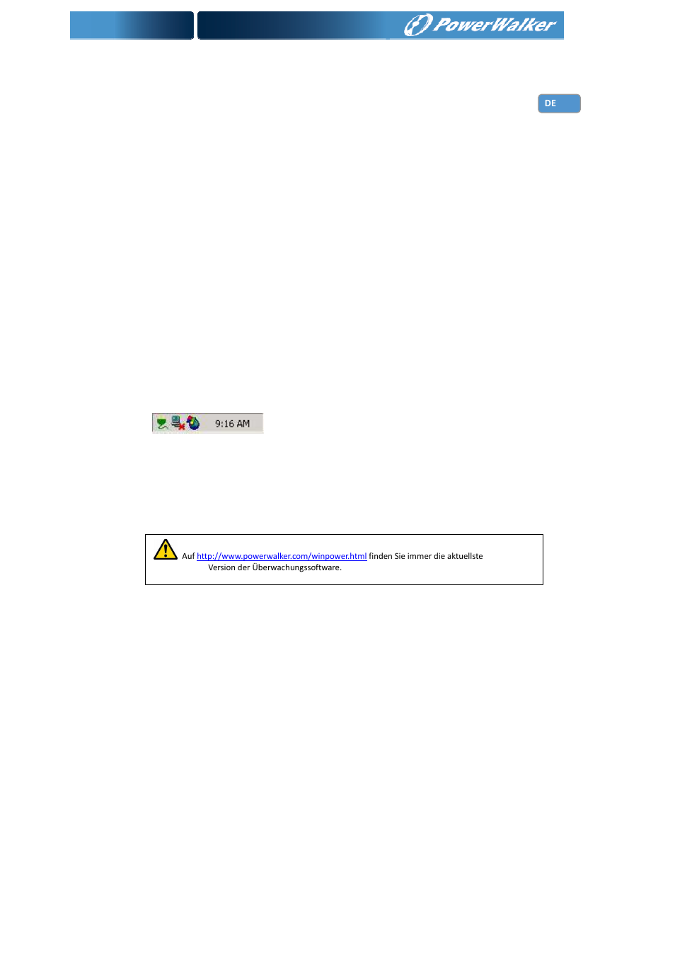 Softwareinstallation | PowerWalker Battery Pack for VI 1000_1500RT LCD User Manual | Page 75 / 155