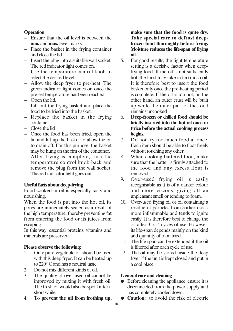 SEVERIN FR 2419 User Manual | Page 10 / 62