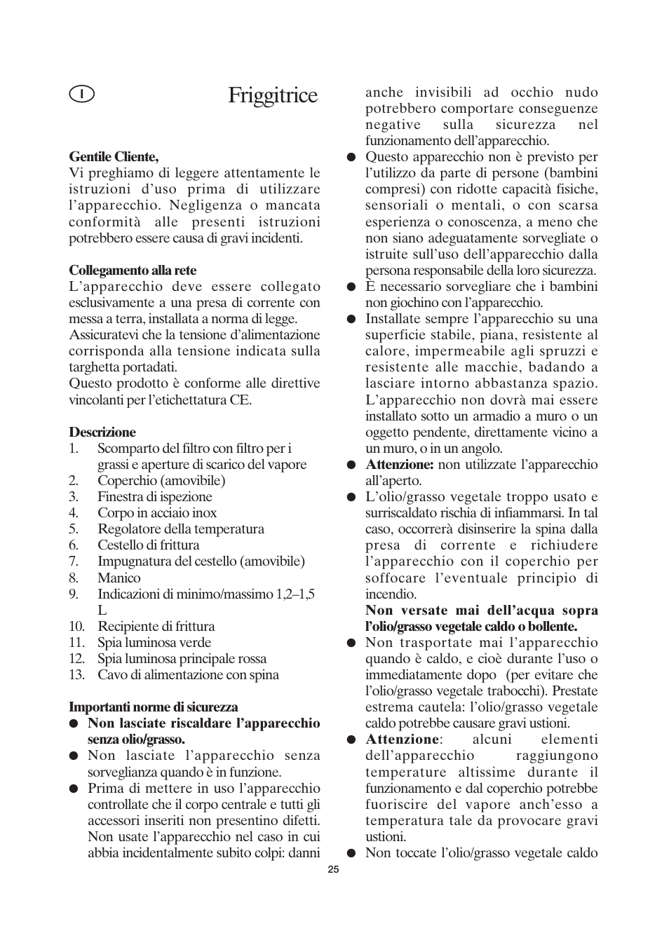 Friggitrice | SEVERIN FR 2419 User Manual | Page 25 / 62