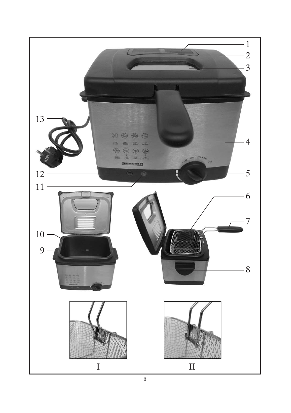 SEVERIN FR 2419 User Manual | Page 3 / 62