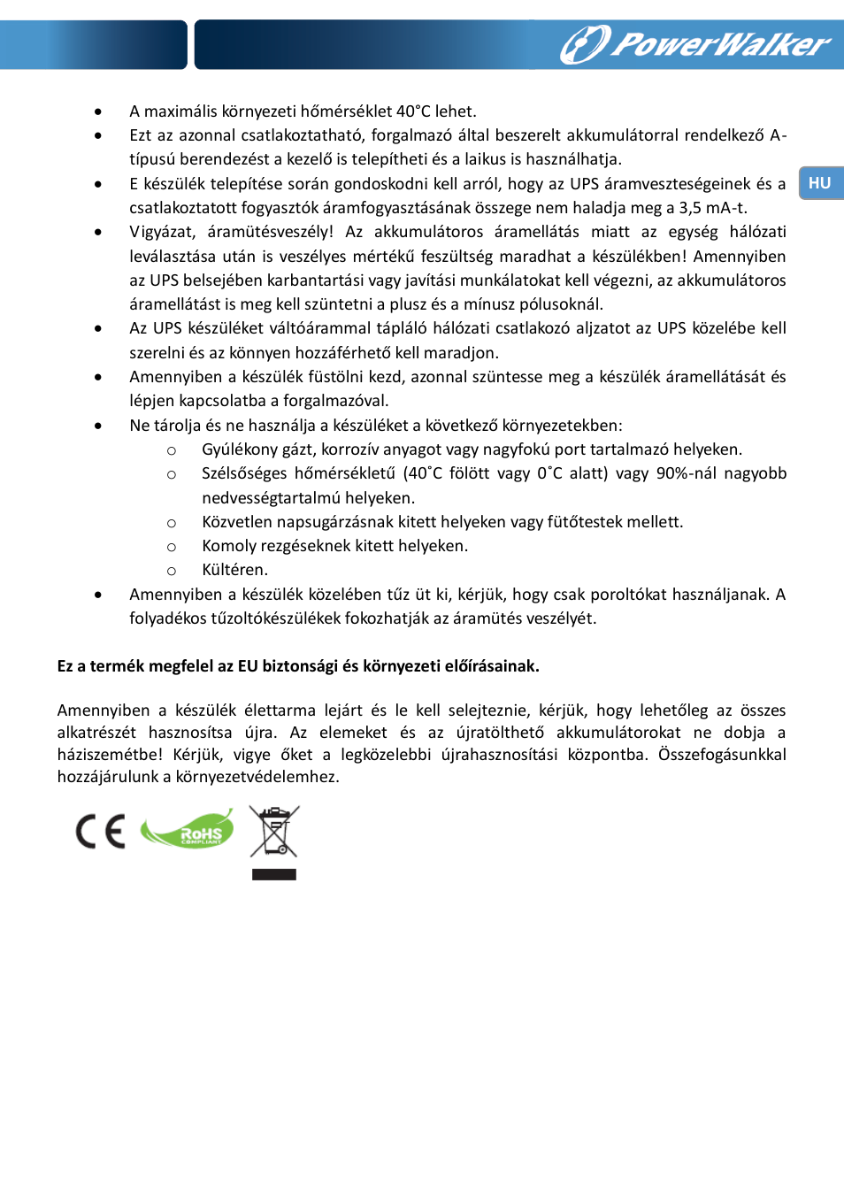 PowerWalker VI 600 SW User Manual | Page 131 / 160