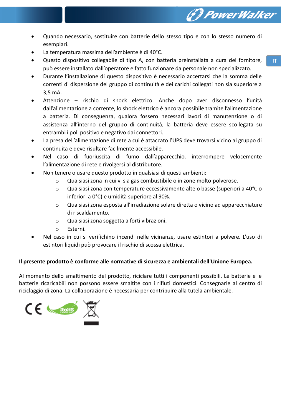 PowerWalker VI 600 SW User Manual | Page 35 / 160