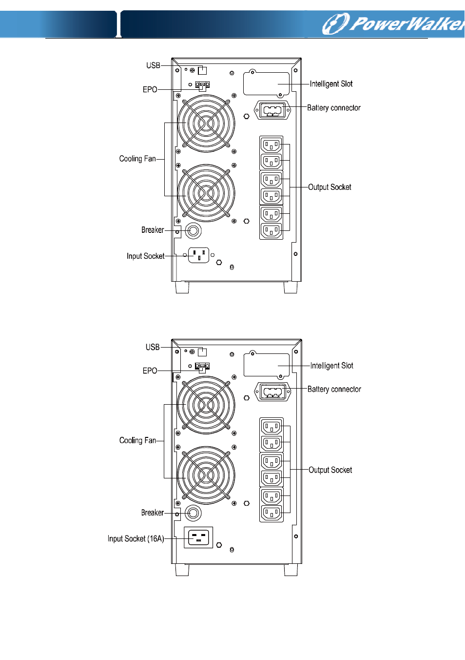 PowerWalker VFI 1000T LCD User Manual | Page 41 / 43