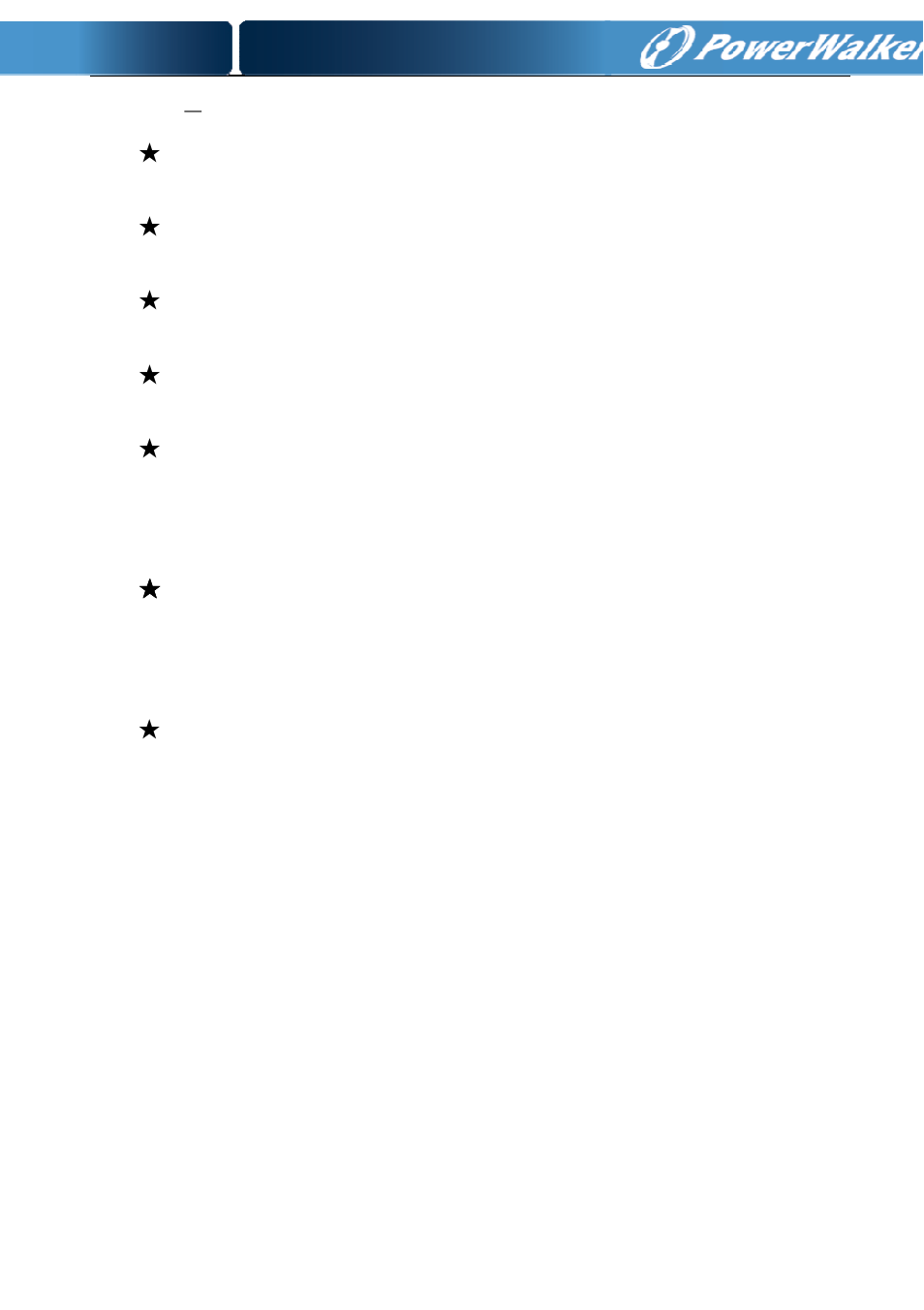 4 transport, 5 storage | PowerWalker VFI 1000T LCD User Manual | Page 7 / 43