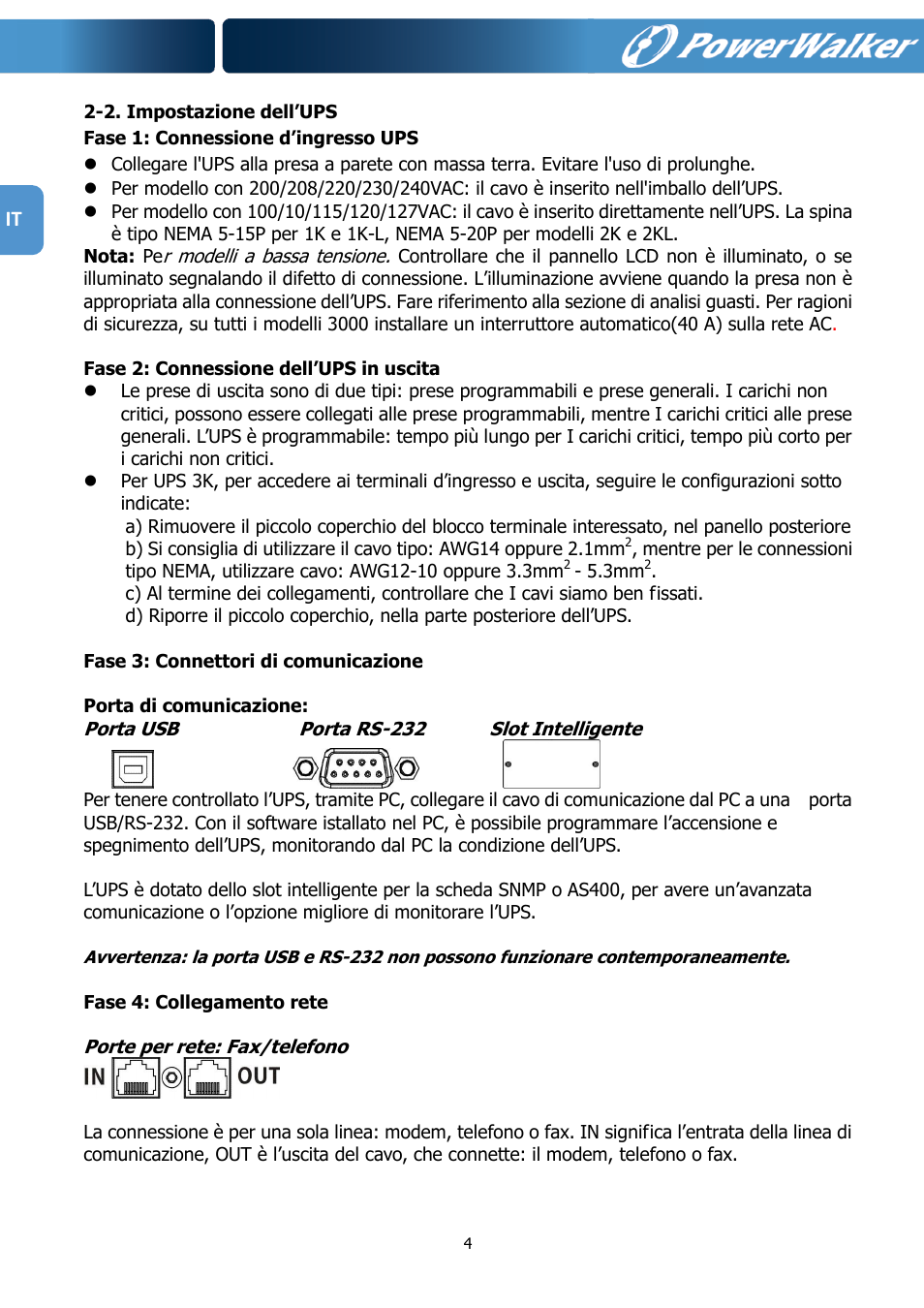 PowerWalker VFI 1000R LCD User Manual | Page 111 / 142