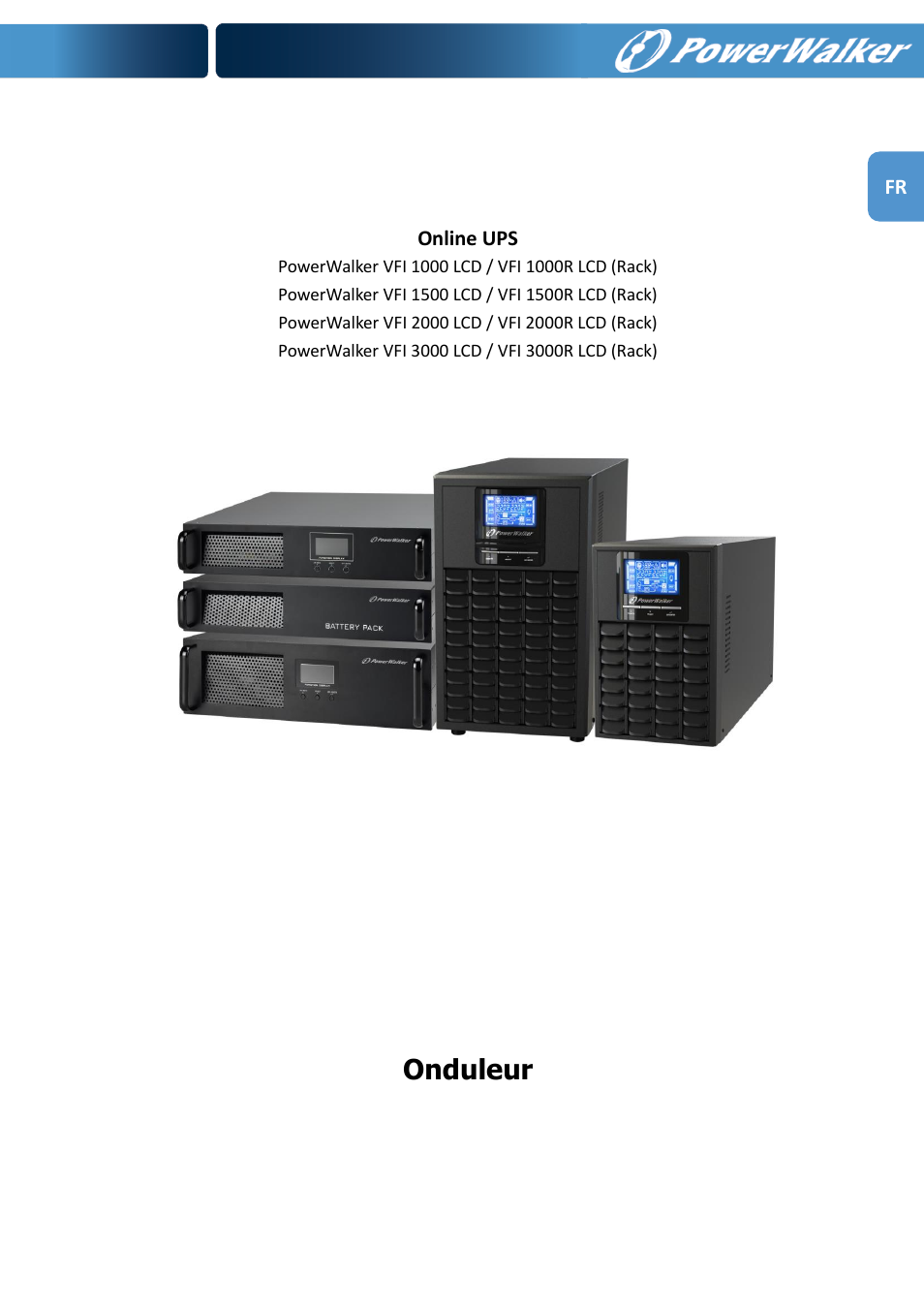 PowerWalker VFI 1000R LCD User Manual | Page 41 / 142