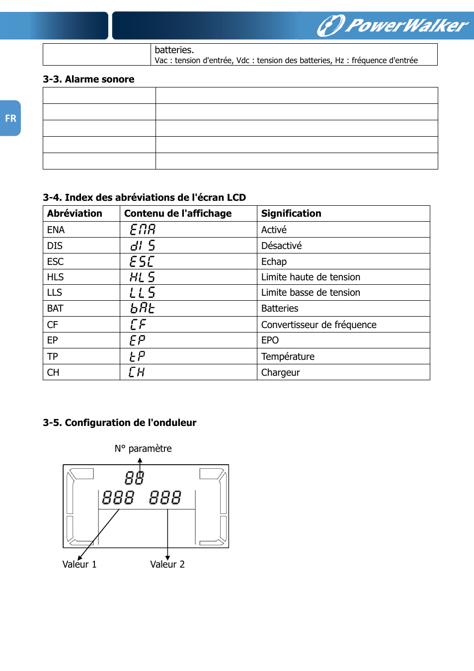 PowerWalker VFI 1000R LCD User Manual | Page 51 / 142