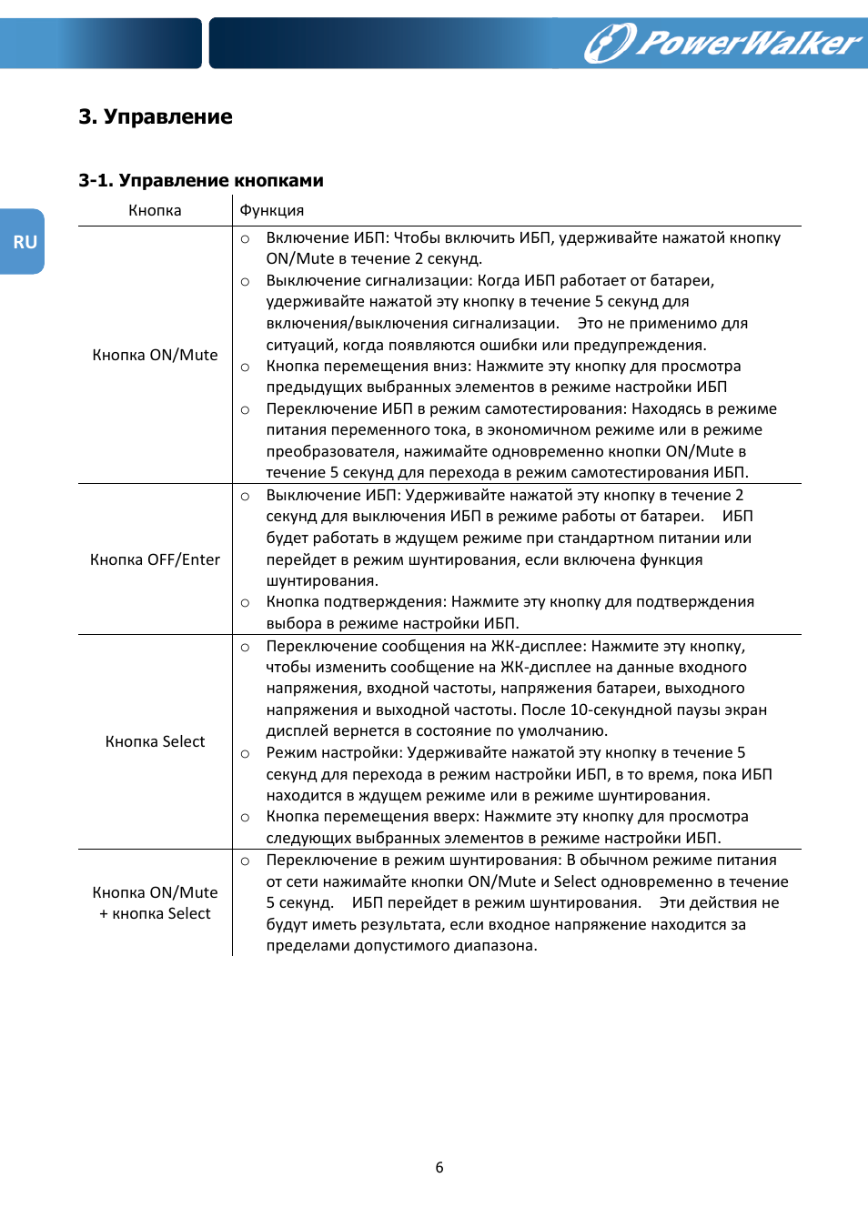 PowerWalker VFI 1000R LCD User Manual | Page 89 / 142