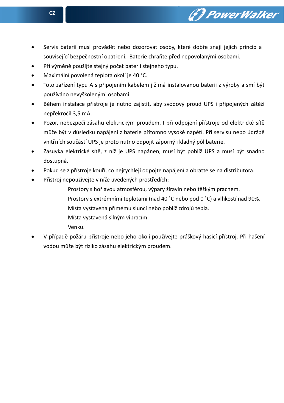 PowerWalker VFD 600 User Manual | Page 115 / 160