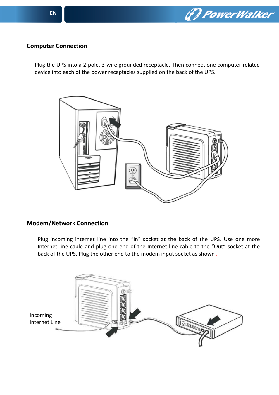 PowerWalker VFD 600 User Manual | Page 6 / 160