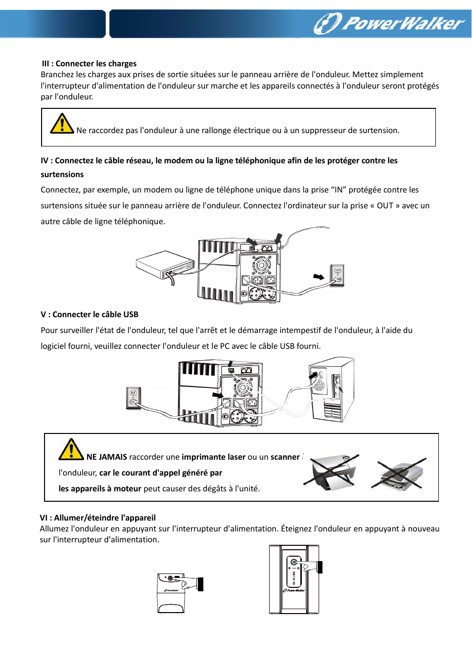 PowerWalker VI 650 SE User Manual | Page 29 / 62