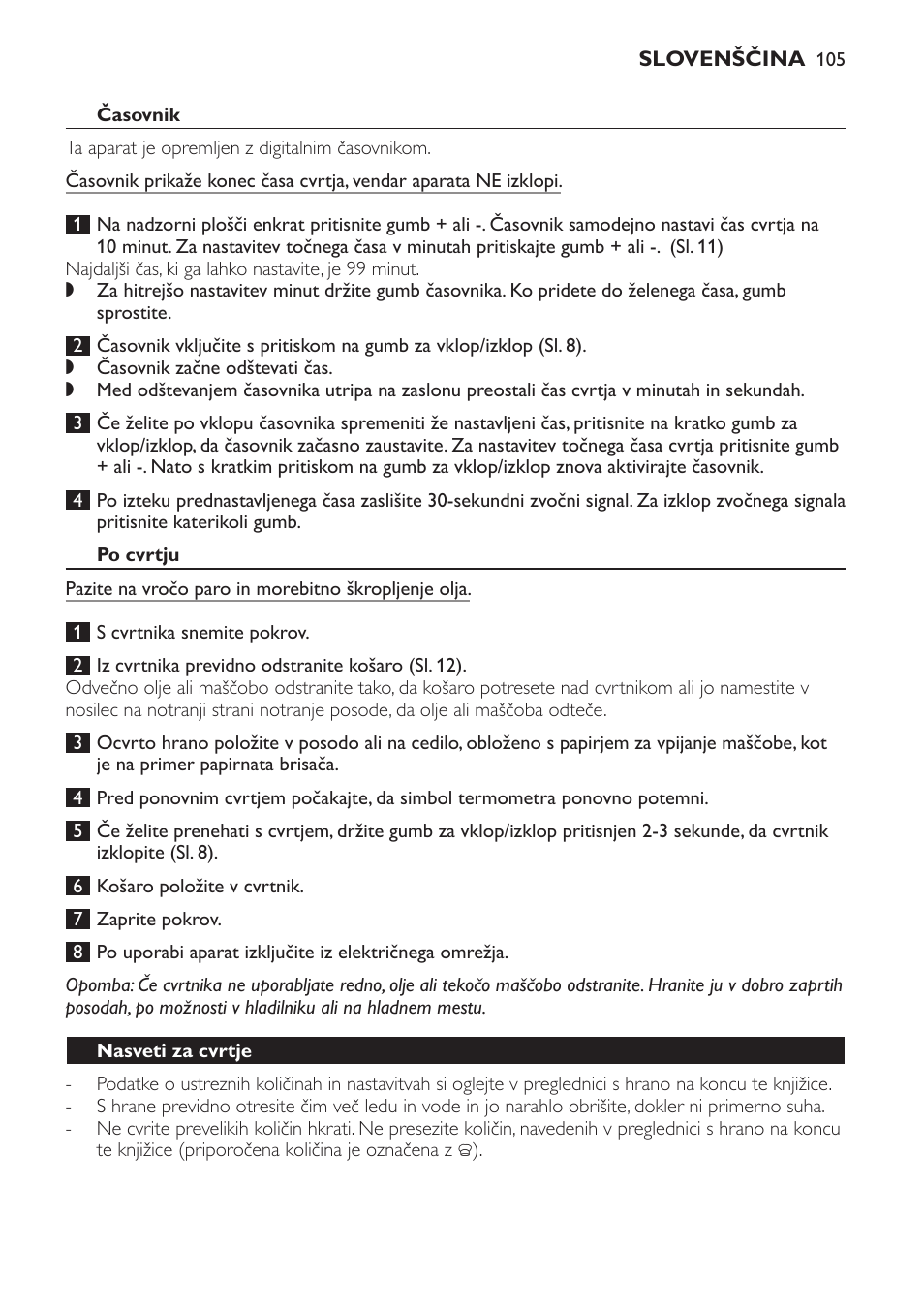 Philips HD6161 User Manual | Page 105 / 128