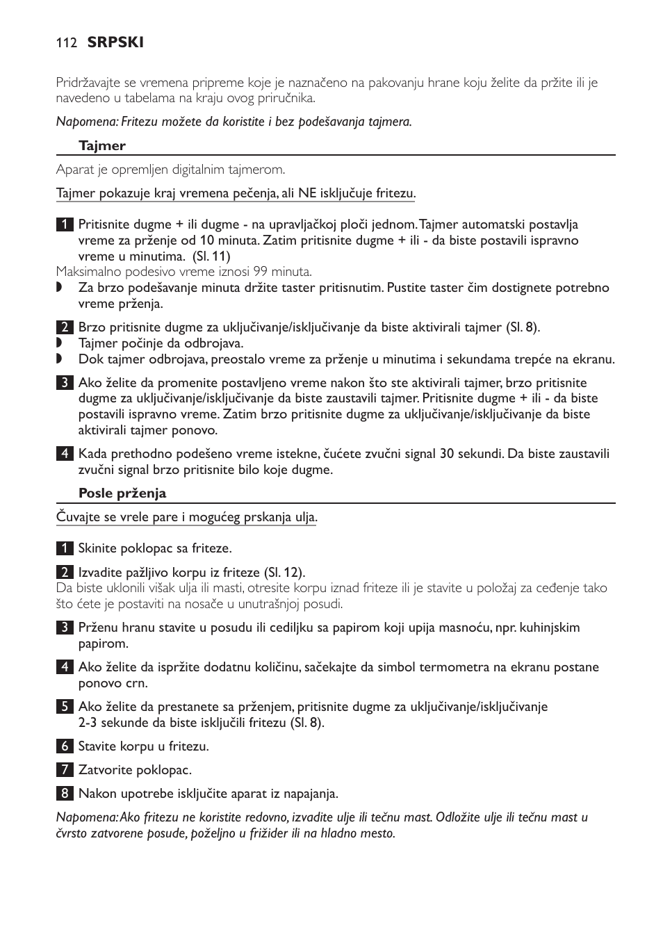 Philips HD6161 User Manual | Page 112 / 128