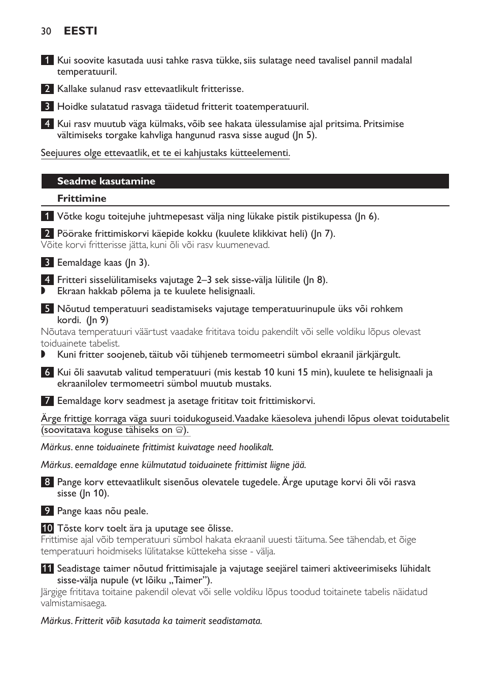 Philips HD6161 User Manual | Page 30 / 128