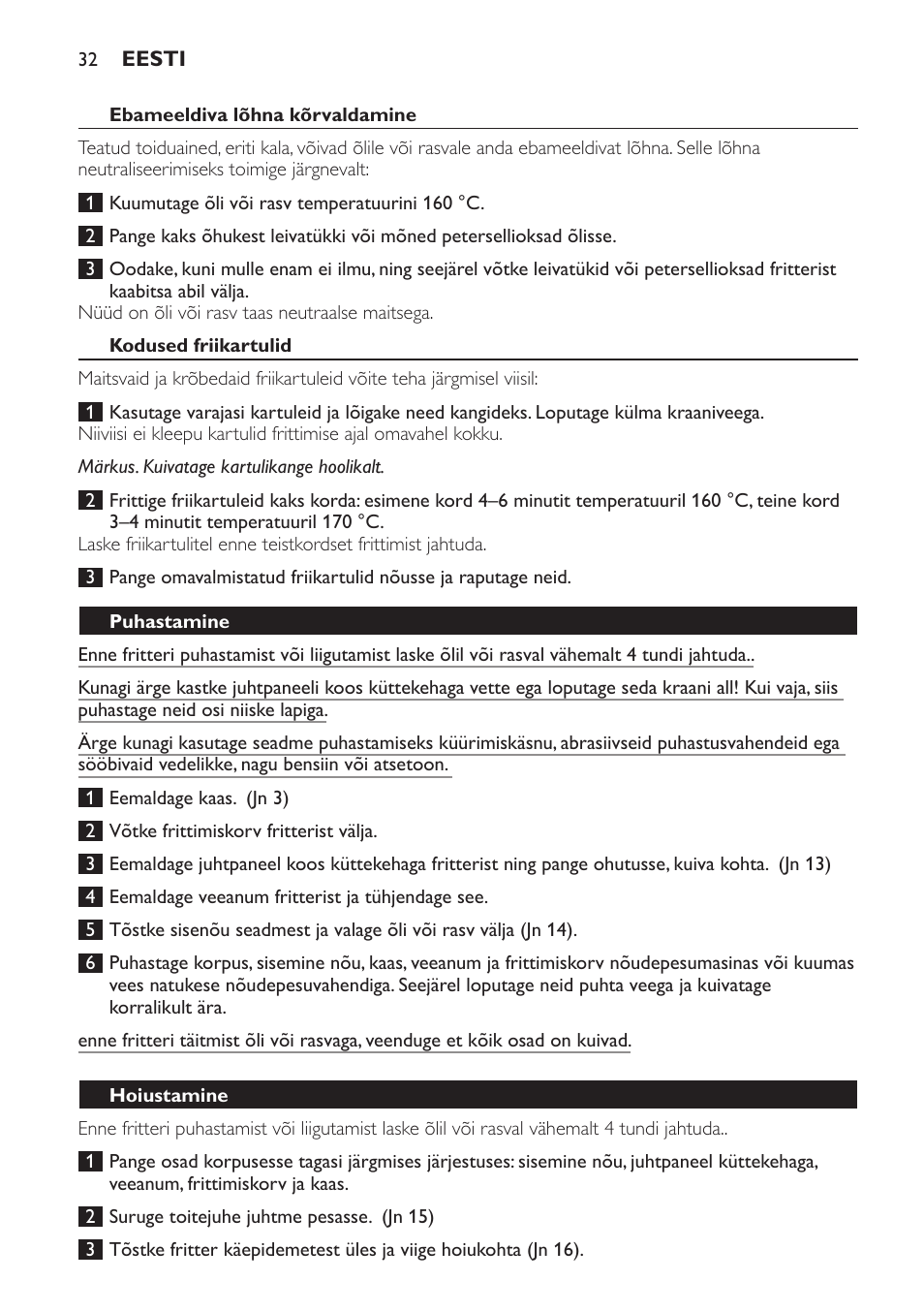 Philips HD6161 User Manual | Page 32 / 128