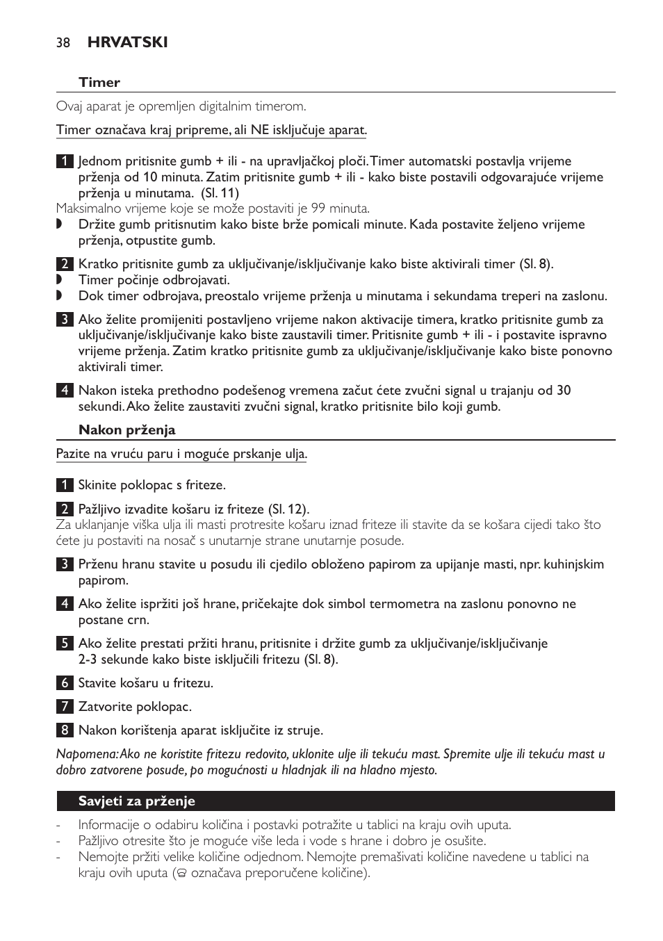 Philips HD6161 User Manual | Page 38 / 128