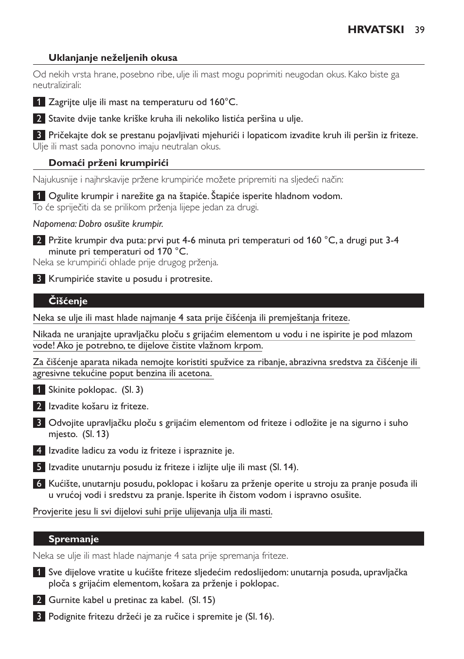 Philips HD6161 User Manual | Page 39 / 128