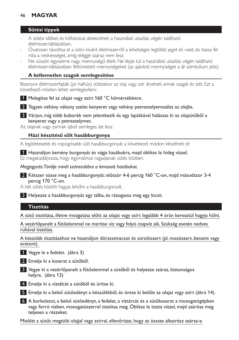 Philips HD6161 User Manual | Page 46 / 128