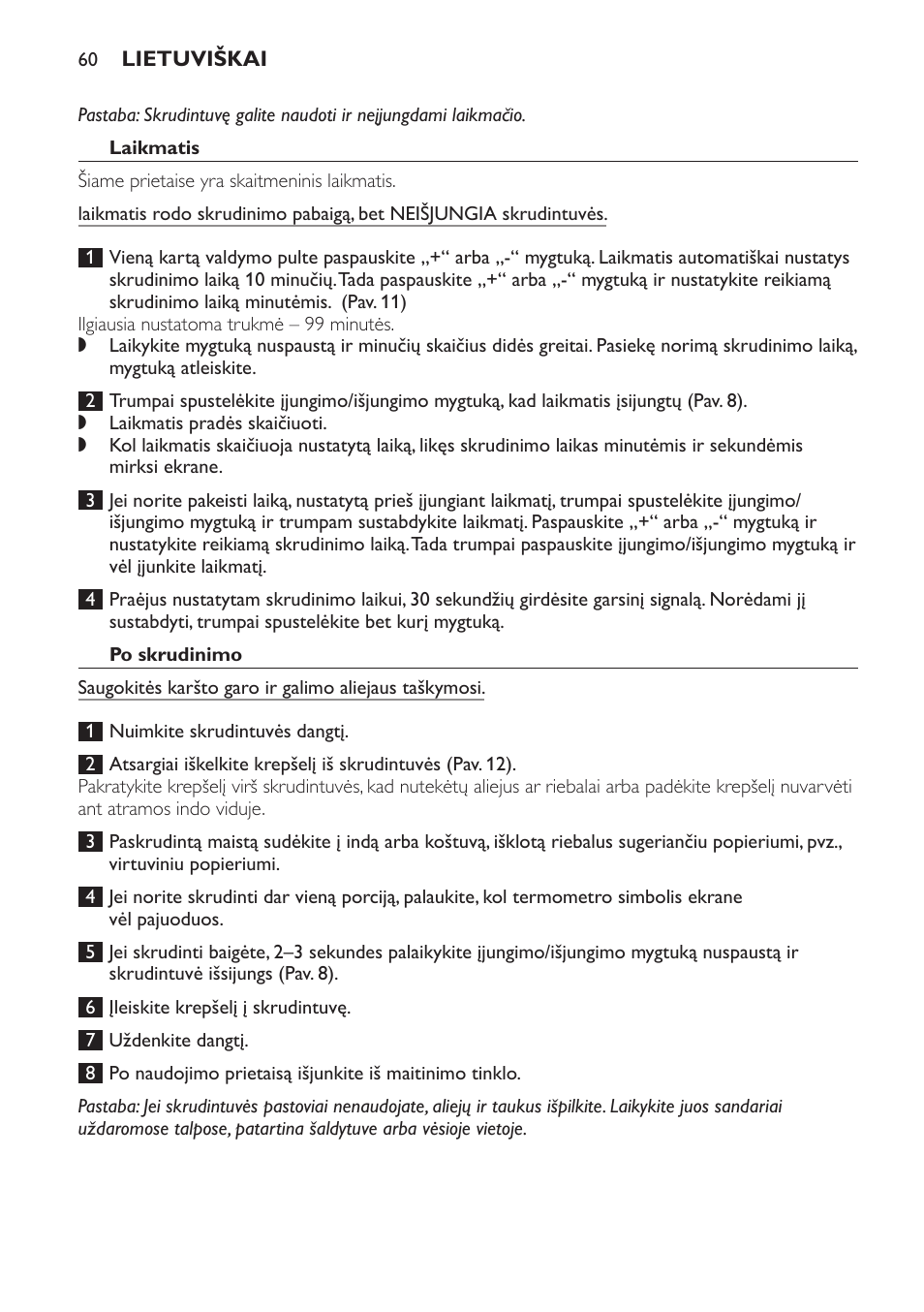 Philips HD6161 User Manual | Page 60 / 128