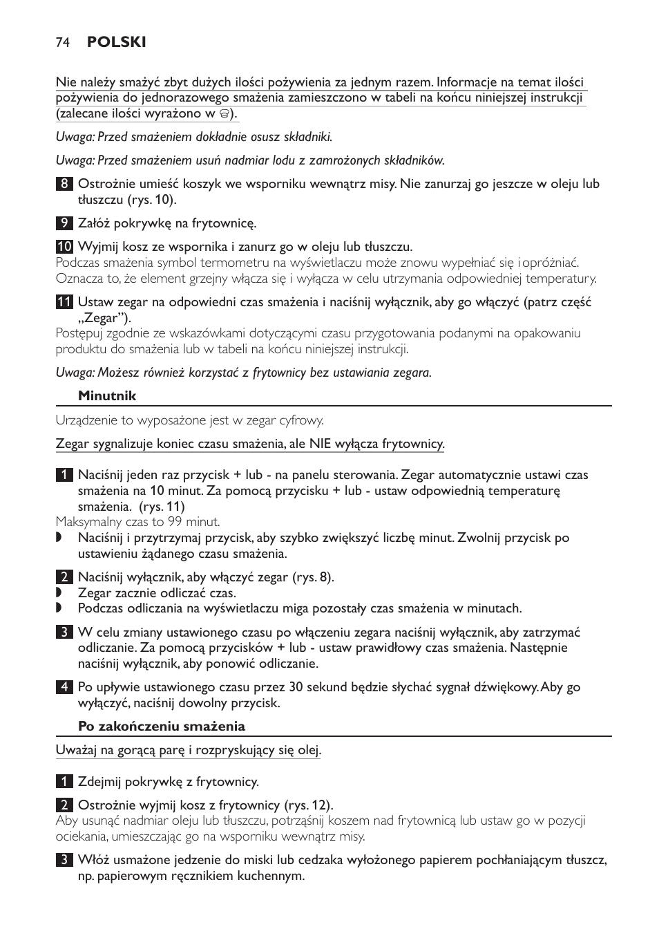 Philips HD6161 User Manual | Page 74 / 128