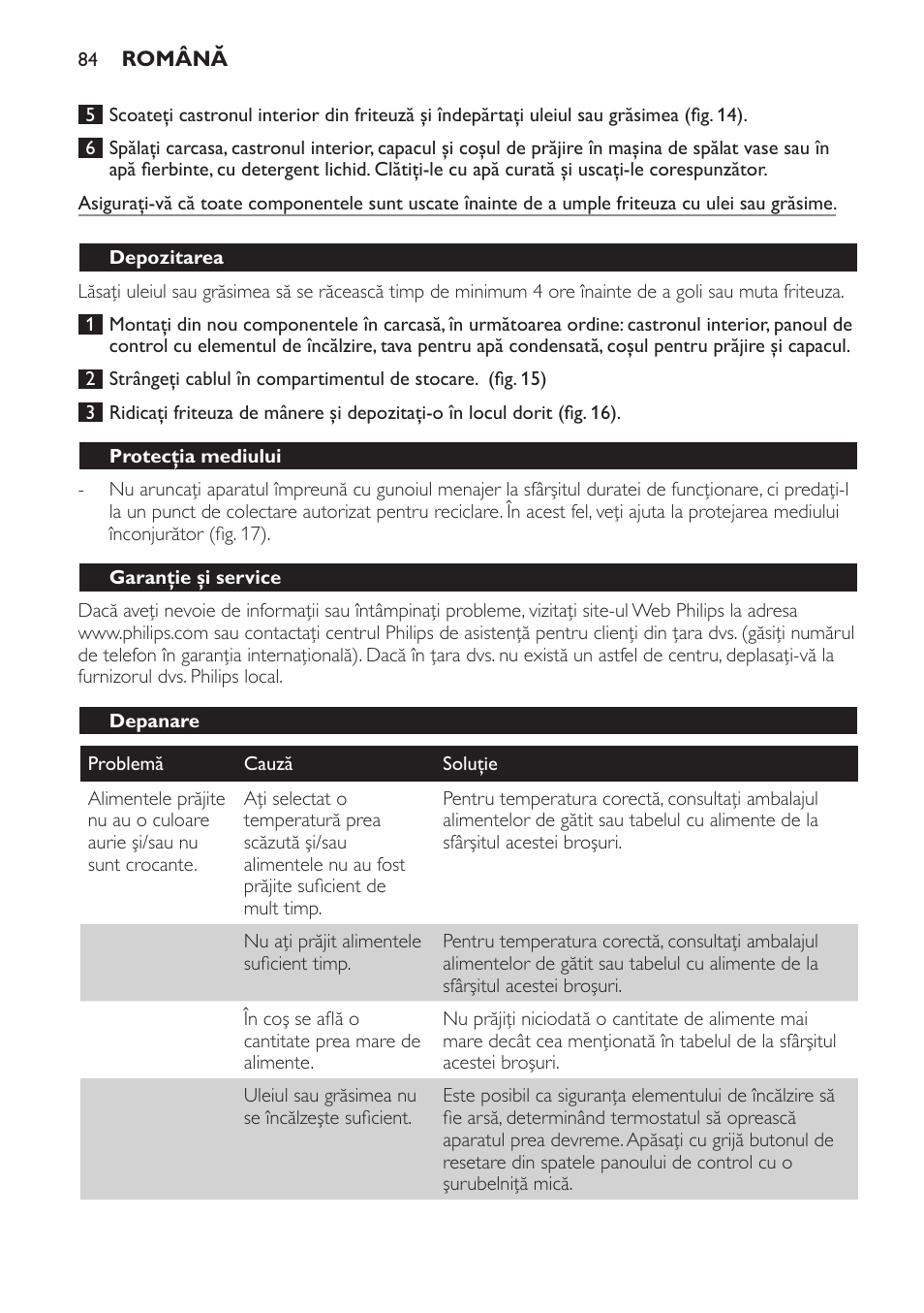 Philips HD6161 User Manual | Page 84 / 128