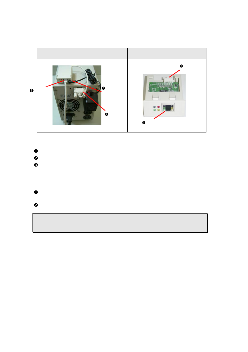 1 for external netagent mini, 2 for internal netagent mini | PowerWalker SNMP DP-522 User Manual | Page 18 / 99