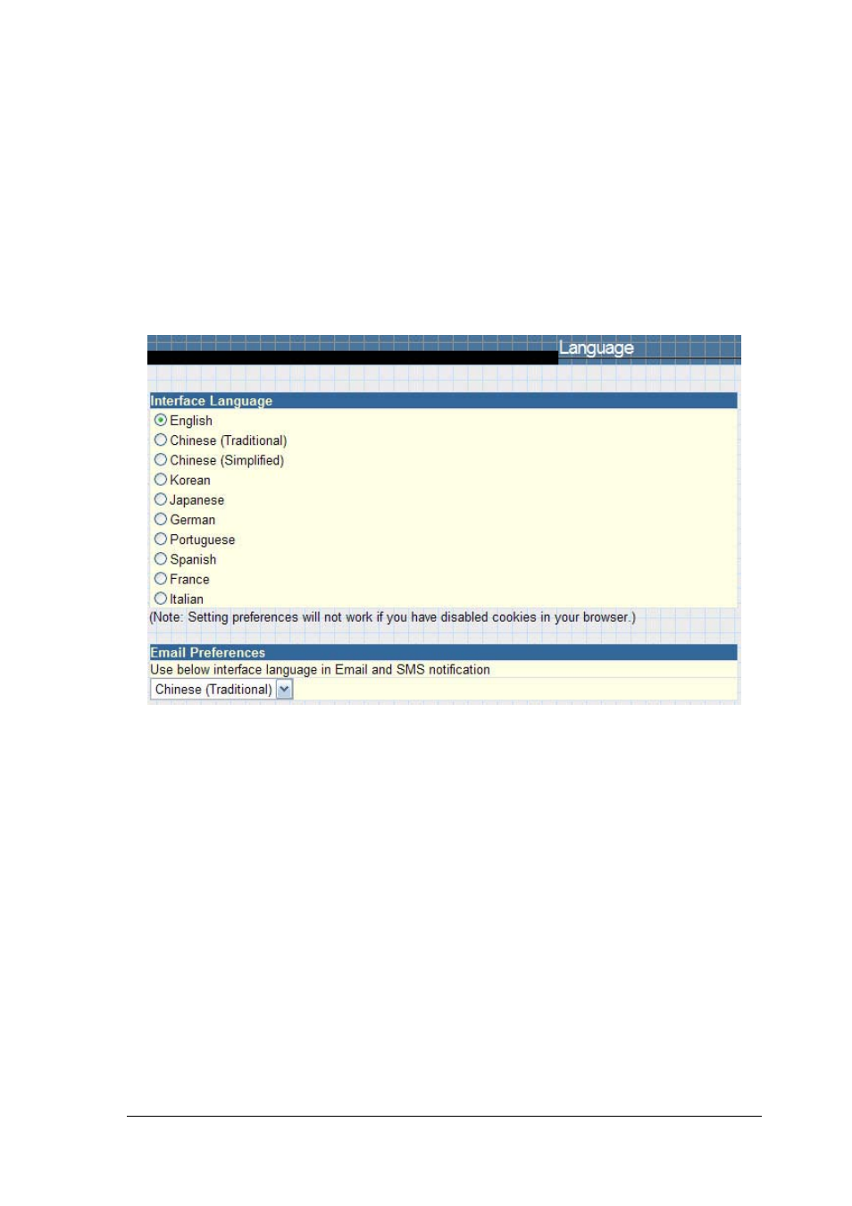 10 language | PowerWalker SNMP DP-522 User Manual | Page 50 / 99