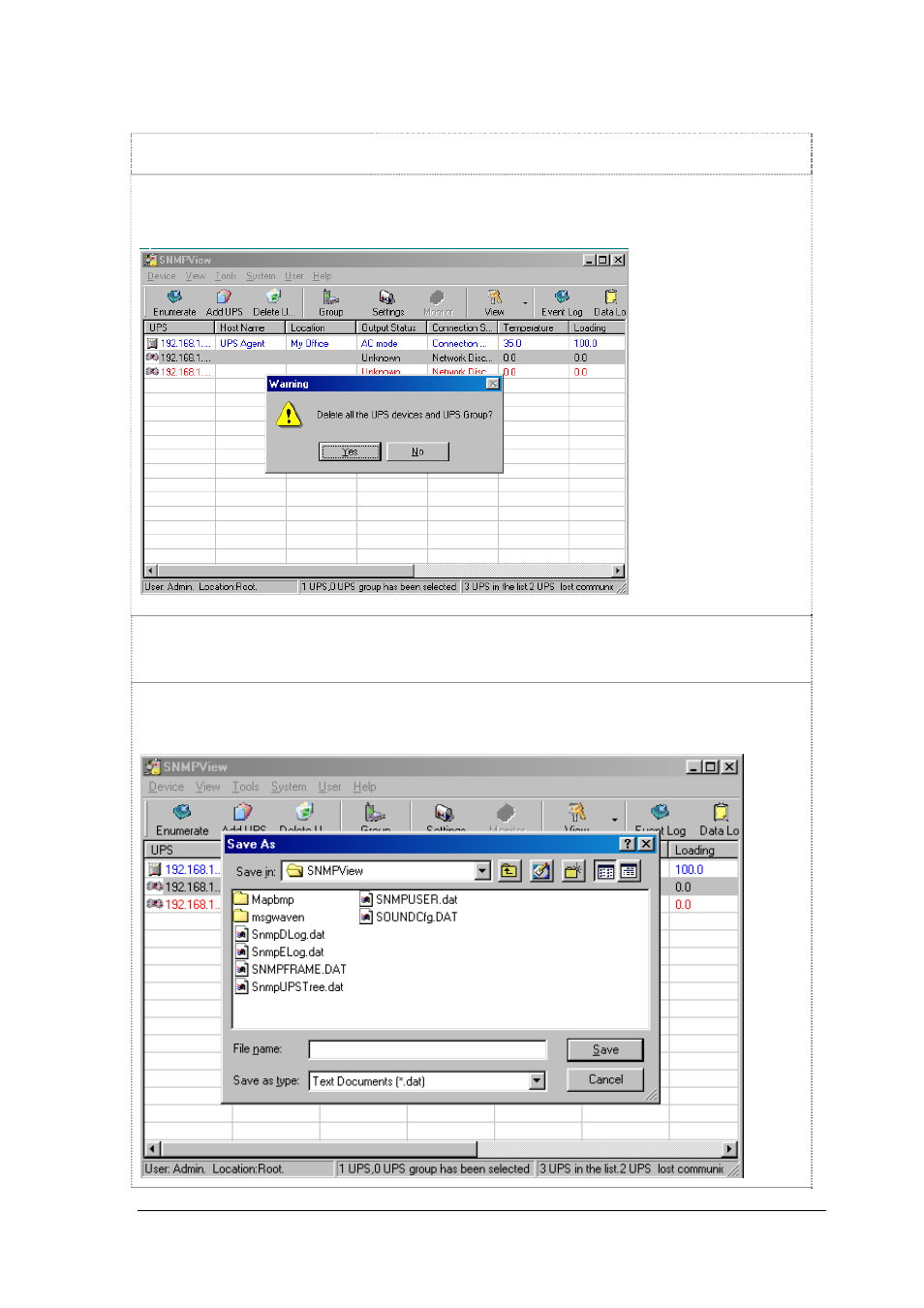 5 browse device, 6 export configuration | PowerWalker SNMP DP-522 User Manual | Page 73 / 99