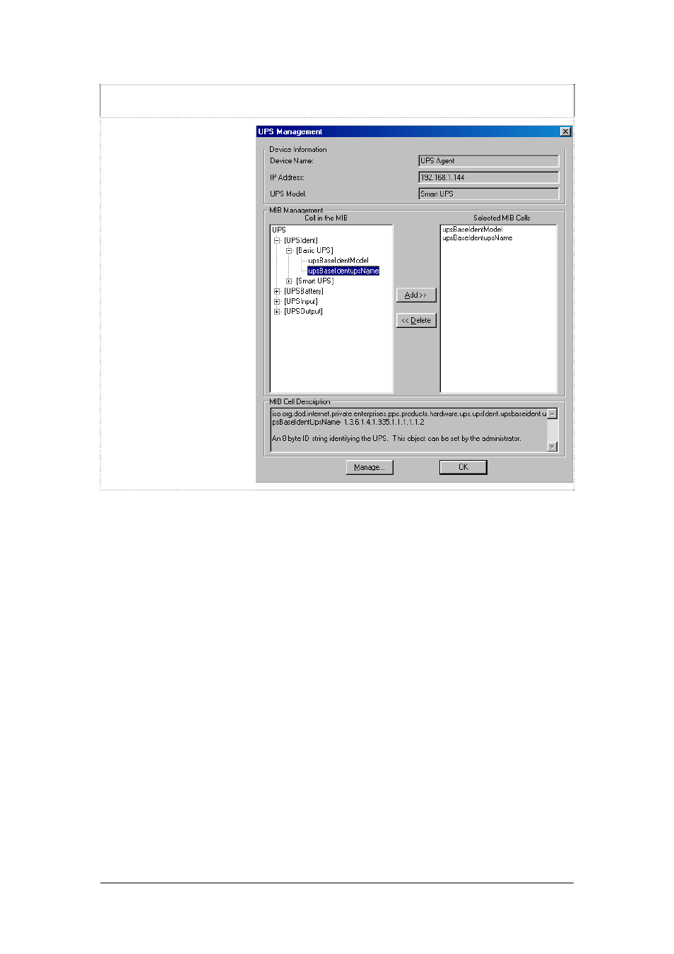 3 ups management | PowerWalker SNMP DP-522 User Manual | Page 85 / 99