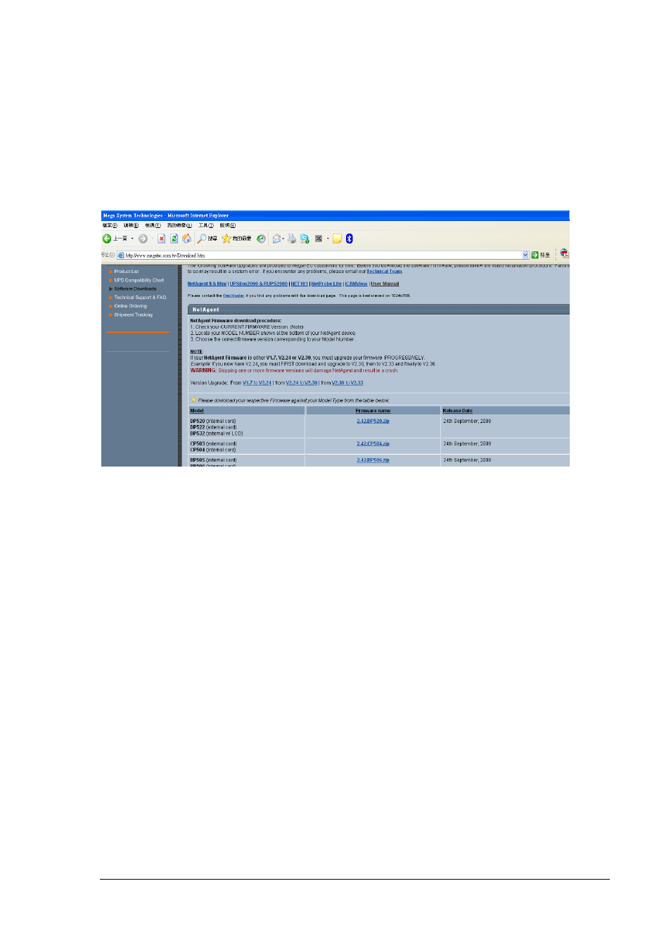 Appendix a - update the firmware of netagent ups | PowerWalker SNMP DP-522 User Manual | Page 90 / 99