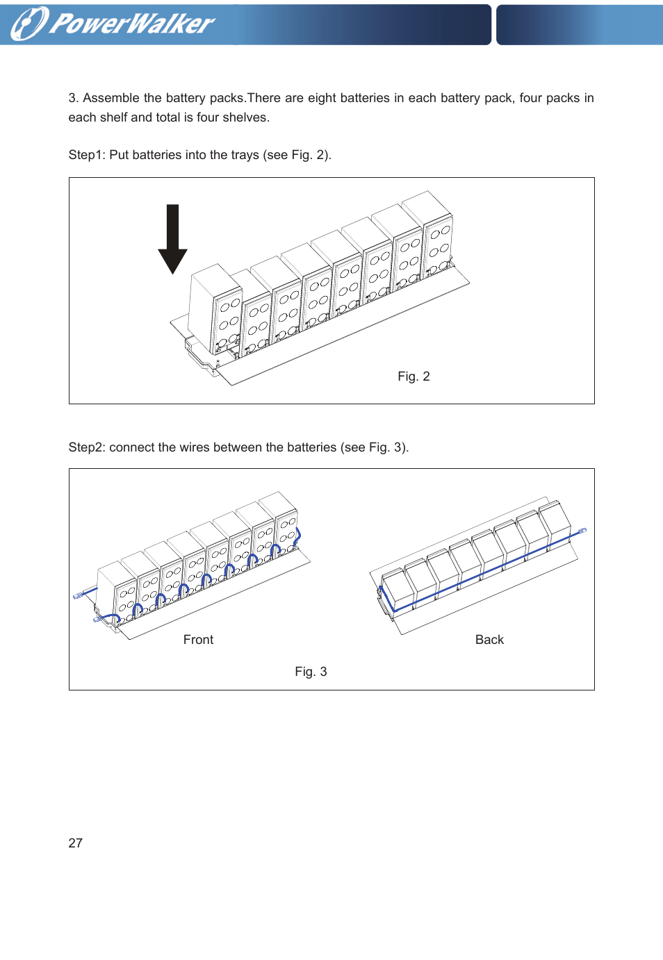 PowerWalker VFI 30000TP 3_3 BE User Manual | Page 32 / 64