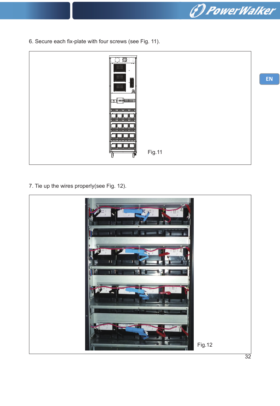 PowerWalker VFI 30000TP 3_3 BE User Manual | Page 37 / 64