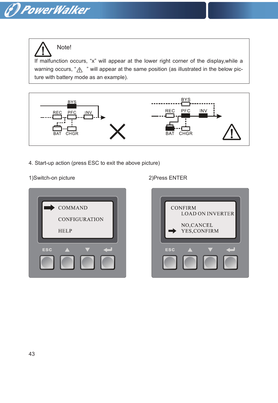PowerWalker VFI 30000TP 3_3 BE User Manual | Page 48 / 64
