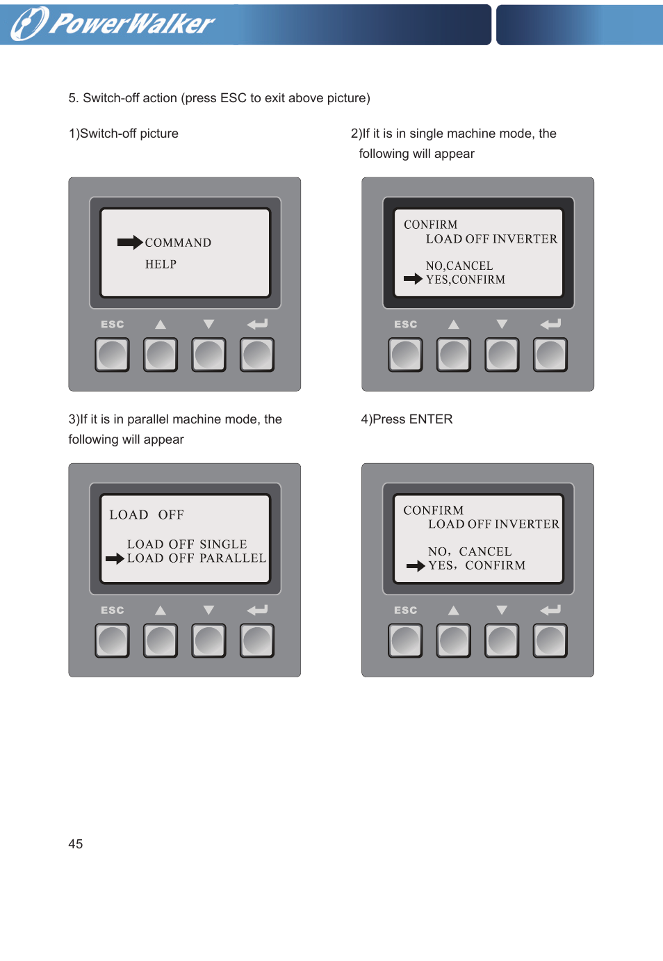 PowerWalker VFI 30000TP 3_3 BE User Manual | Page 50 / 64