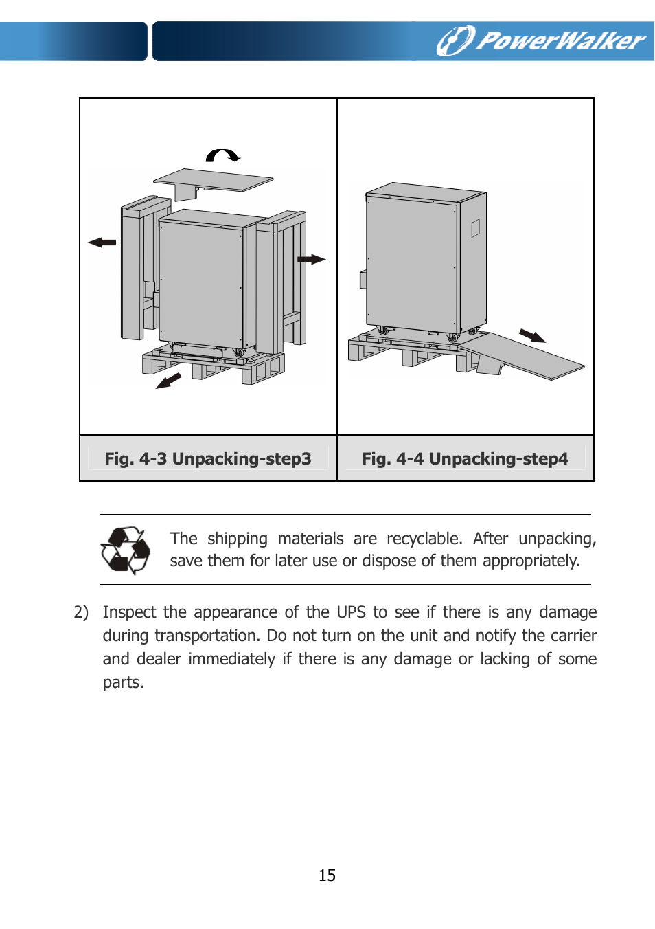 PowerWalker VFI 10000TCP 3_1 User Manual | Page 18 / 67