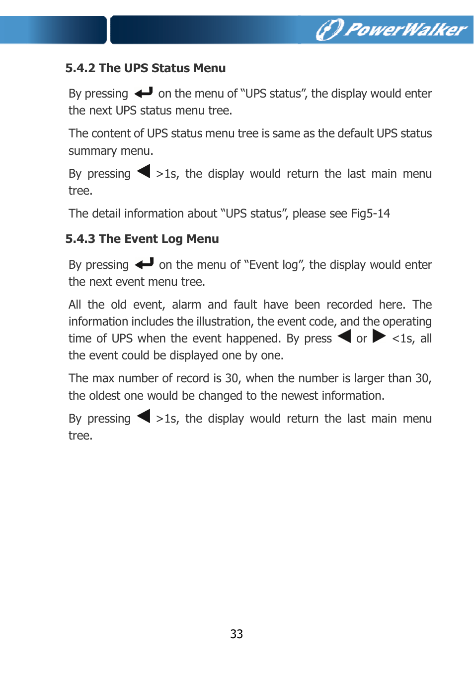 PowerWalker VFI 10000TCP 3_1 User Manual | Page 36 / 67