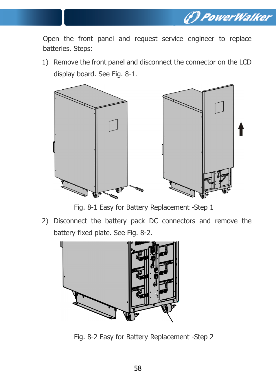 PowerWalker VFI 10000TCP 3_1 User Manual | Page 61 / 67