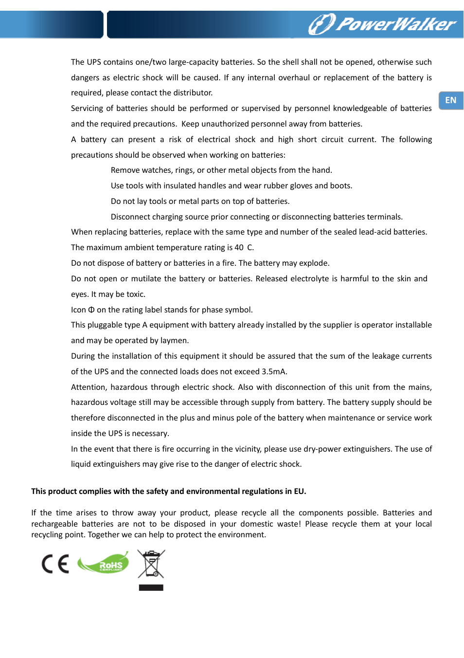 PowerWalker VI 650 IEC User Manual | Page 3 / 10