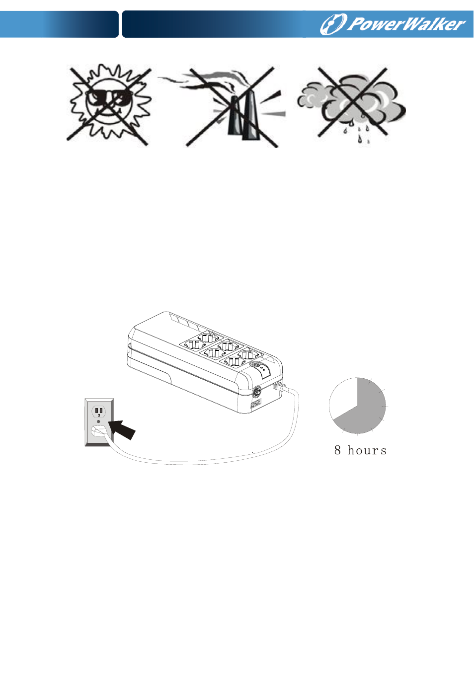 PowerWalker VFD 600 APFC User Manual | Page 6 / 12