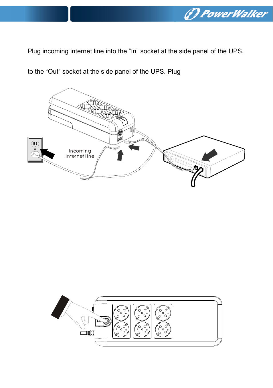 PowerWalker VFD 600 APFC User Manual | Page 8 / 12