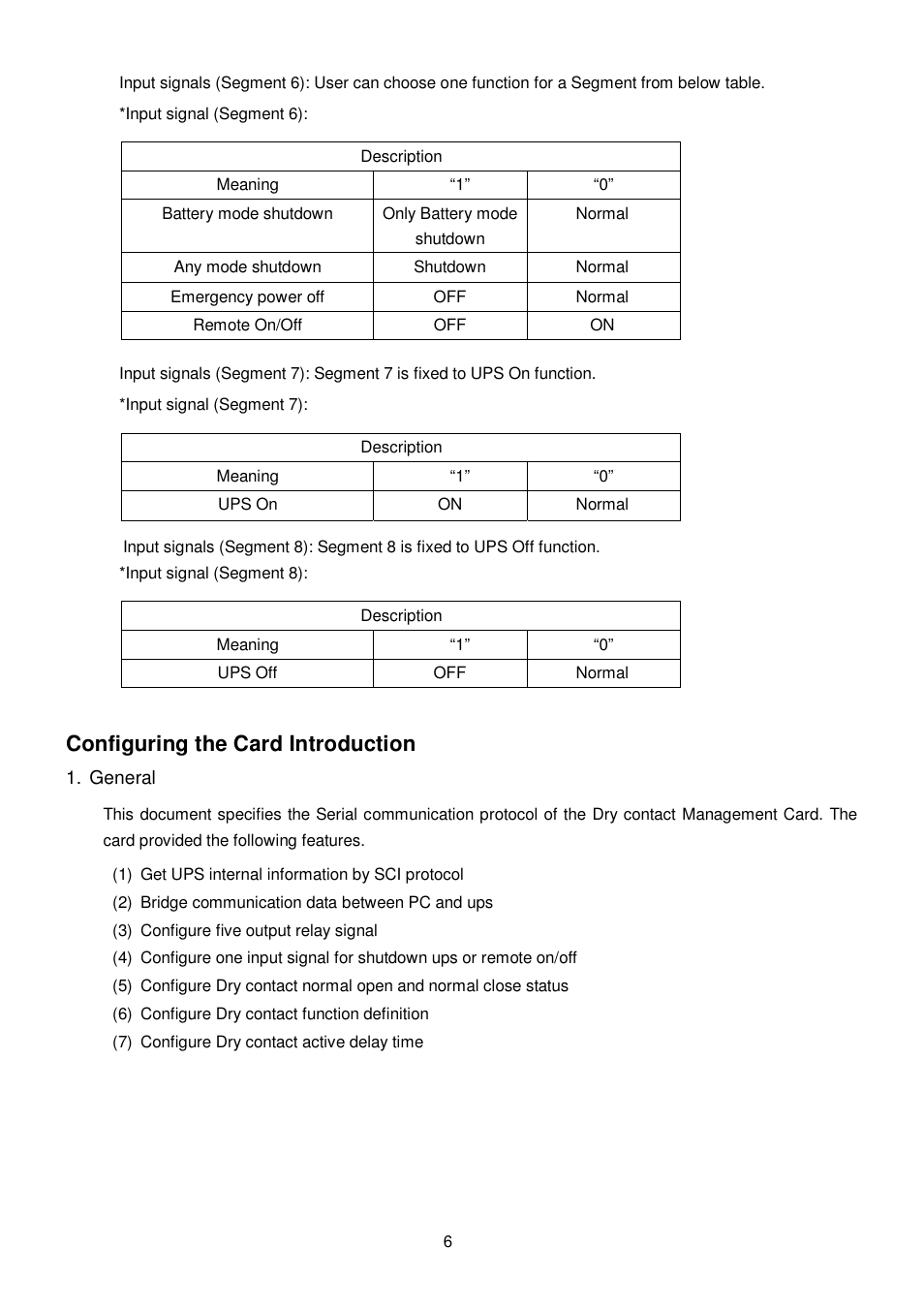 Configuring the card introduction | PowerWalker AS_400 Card 3 User Manual | Page 6 / 20