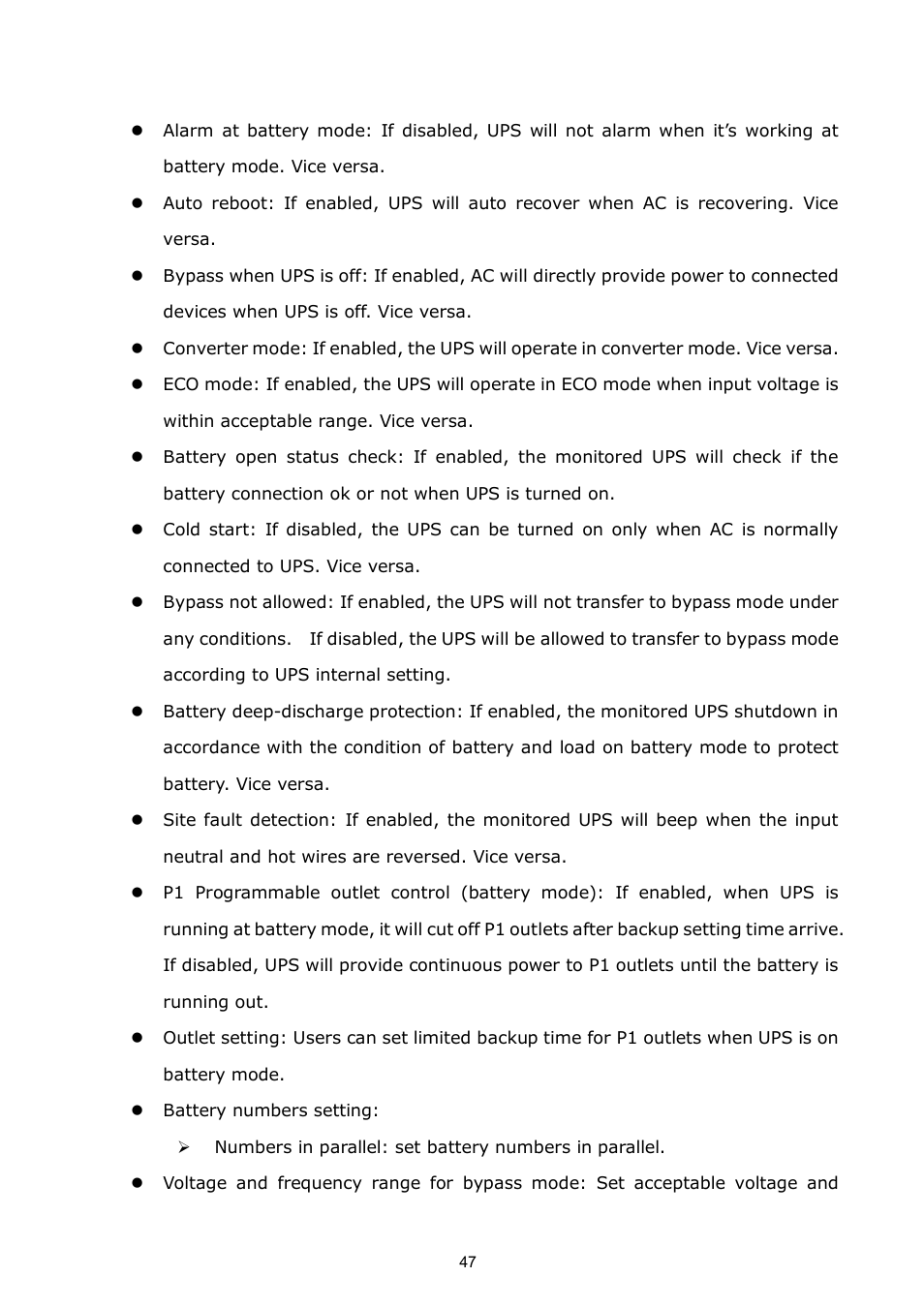 PowerWalker ViewPowerMini User Manual | Page 48 / 64