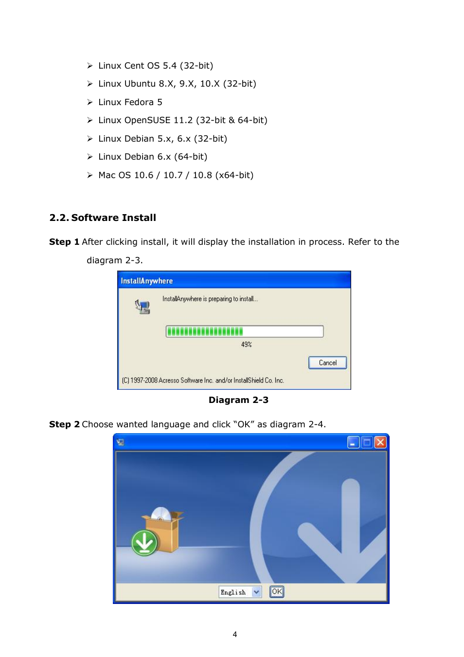 Software install | PowerWalker ViewPowerMini User Manual | Page 5 / 64