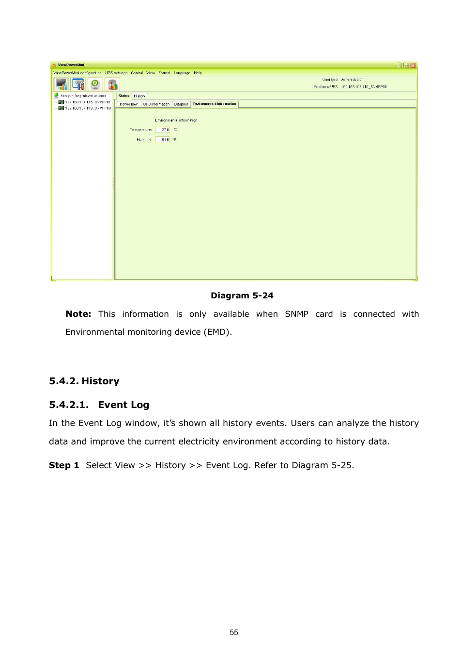 History | PowerWalker ViewPowerMini User Manual | Page 56 / 64
